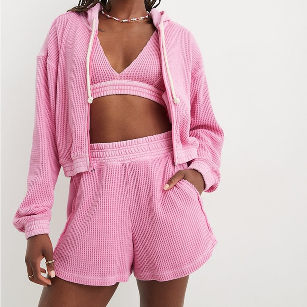 Aerie High Waisted Waffle Short